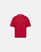 T-shirt "dev" | 100% bomuld | Rød - Resteröds