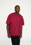 T-shirt "dev" | 100% bomuld | Rød -Resteröds