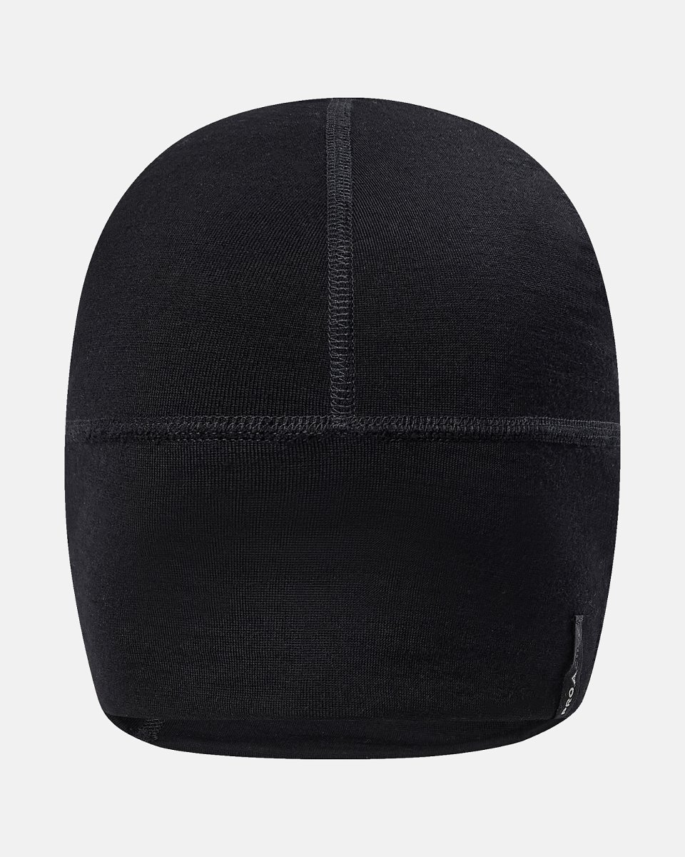 ProActive Beanie | Merino uld | Sort - One size