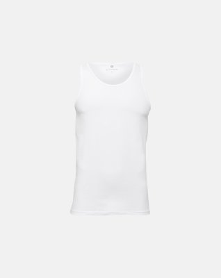 Tanktop (singlet) | Bambusviskose | Hvid -JBS of Denmark Men