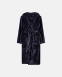 Badekåbe m. hætte | 100% polyester | Navy -Decoy