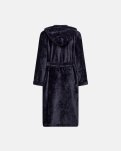 Badekåbe m. hætte | 100% polyester | Navy -Decoy