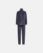 Pyjamas sæt i velour | Bomuld | Blå - Decoy