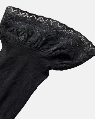 Stay up strømpebukser | 20 denier | Sort -Decoy