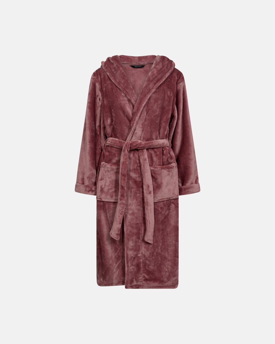 Decoy Badekåbe m. hætte | 100% polyester | Rosa - M