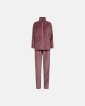 Pyjamas sæt i velour | Bomuld | Rosa - Decoy
