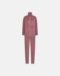Pyjamas sæt i velour, Bomuld, Rosa