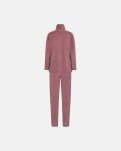 Pyjamas sæt i velour, Bomuld, Rosa