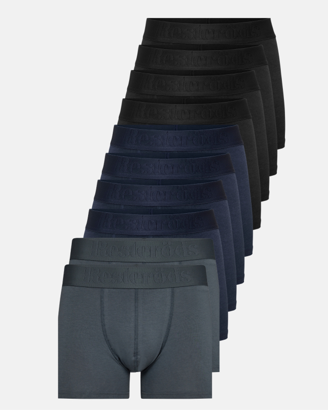 Tights ´gunnar´ Pak | Økologisk Bomuld | Sort Blå Grå