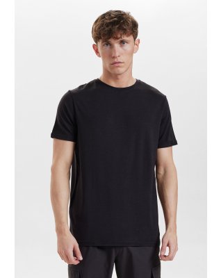 T-shirt, 2-pak, 100% Økologisk bomuld, Sort
