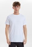 T-shirt, 2-pak, 100% Økologisk bomuld, Hvid