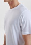 T-shirt, 2-pak, 100% Økologisk bomuld, Hvid
