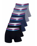 Tights 'basic' 6-pak, Bomuld, Sort/navy/grå
