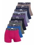 Tights 'basic' 8-pak, Bomuld, Multifarvet