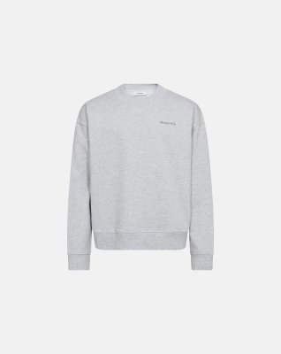 Sweatshirt 'drake' | 100% bomuld | Lys grå melange -Resteröds