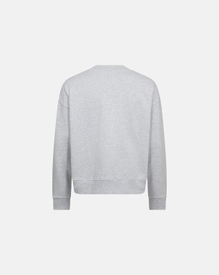 Sweatshirt 'drake' | 100% bomuld | Lys grå melange -Resteröds