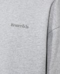 Drake sweatshirt, 100% bomuld, Lys grå melange