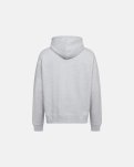 Jay hoodie, 100% Bomuld, Lys grå melange