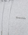 Jay hoodie, 100% Bomuld, Lys grå melange