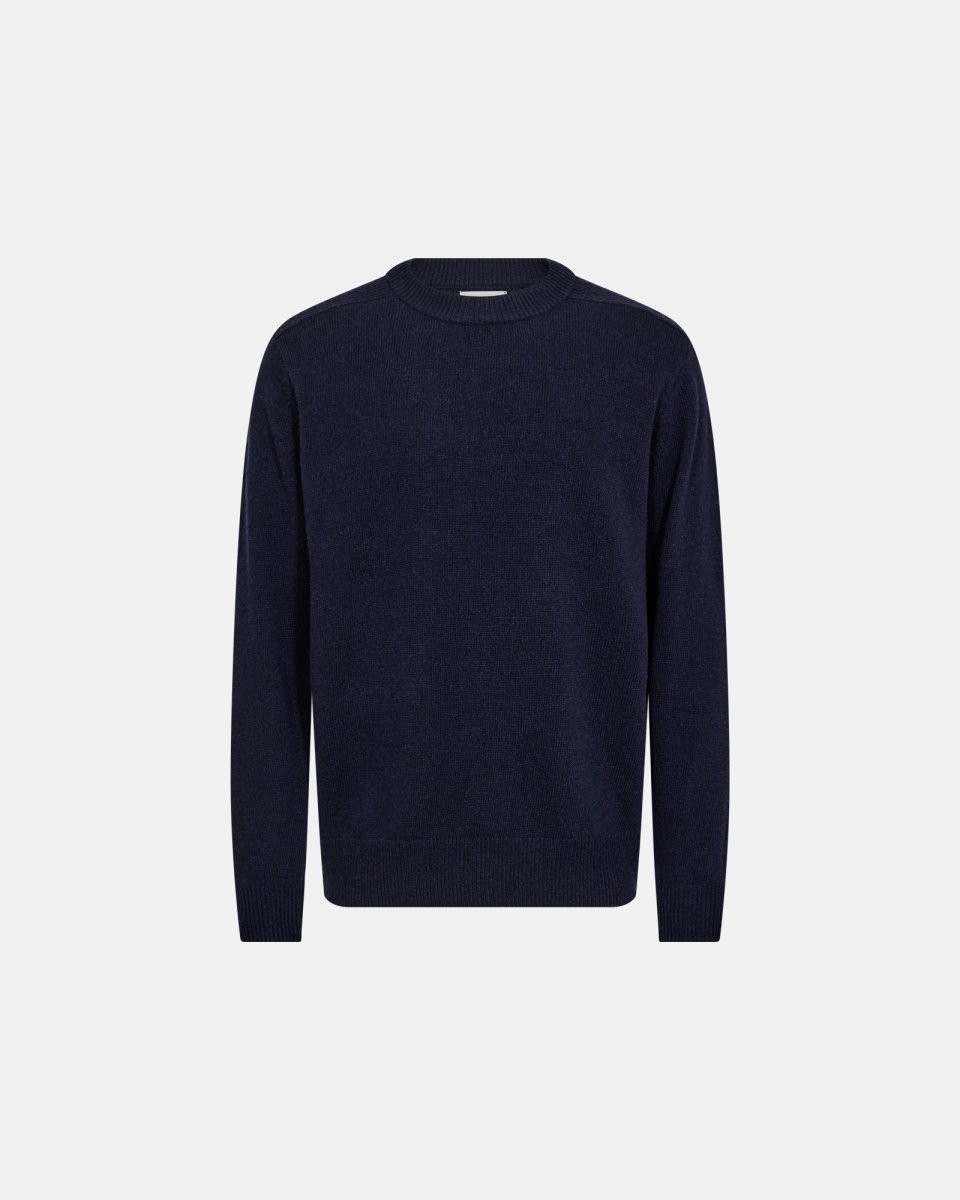 Resteröds Lean pullover | Uld | Navy - S