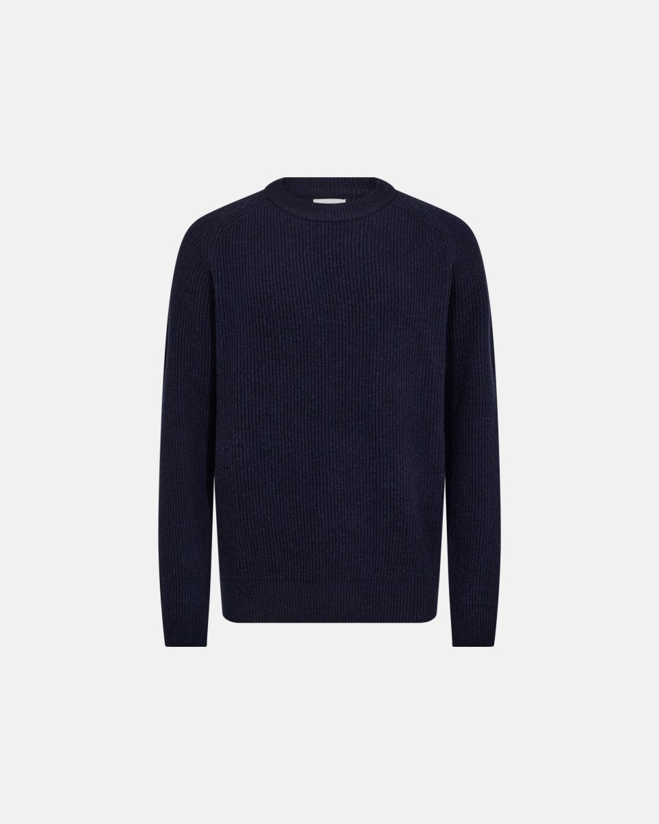 Resteröds Michael pullover | Uld | Navy - S