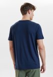 T-shirt 2-pak, 100% Økologisk bomuld, Navy