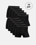 Tights 10-pak, Bambusviskose, Sort