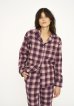 Natbukser "flannel" | 100% økologisk bomuld | Rødternet - JBS of Denmark Women