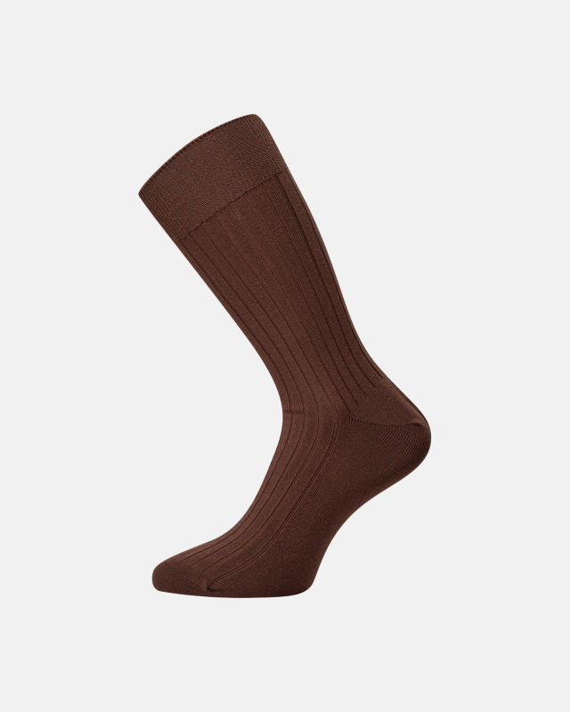Strømper | Bambusviskose | Brun