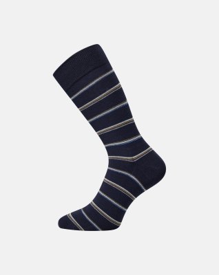 Strømper | Bambusviskose | Navy -Egtved