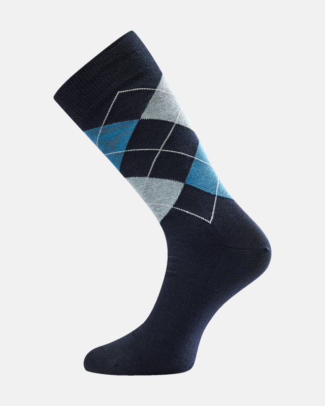 Strømper | bomuld | mønstret