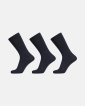Strømper 3-pak | Bomuld | Navy - Egtved