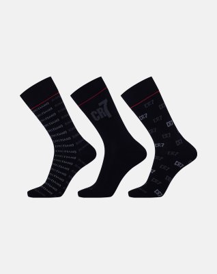 Strømper i gaveæske 3-pak | Bomuld | Multifarvet -CR7