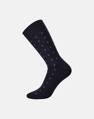 Strømper "twin" | Bomuld/uld | Multifarvet -Egtved