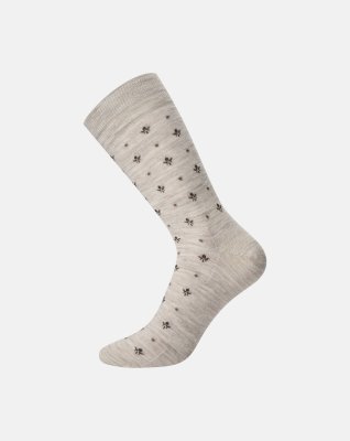 Strømper "twin" | Bomuld/uld | Beige -Egtved