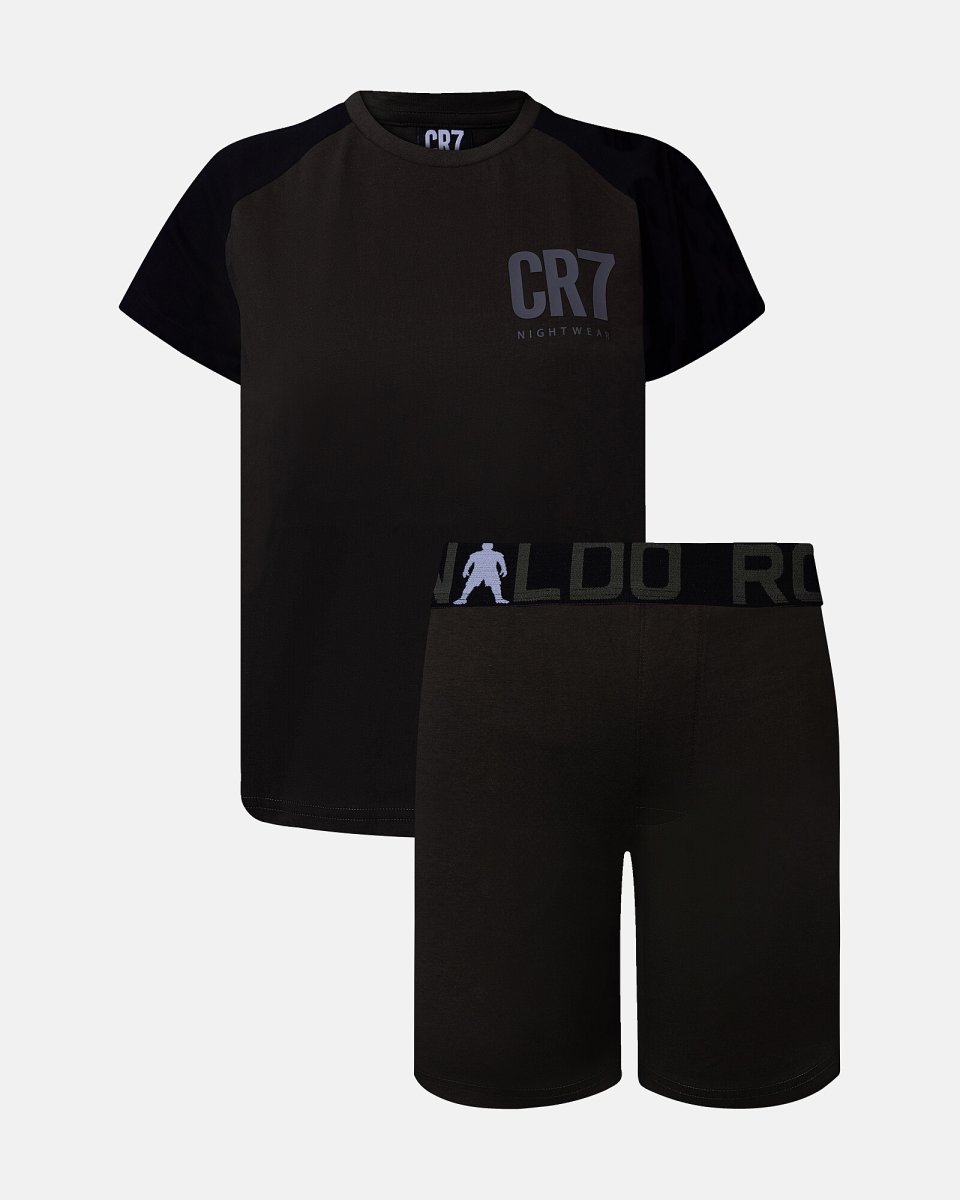 CR7 Pyjamas m. shorts "Kids" | 100% bomuld | Multifarvet - 4
