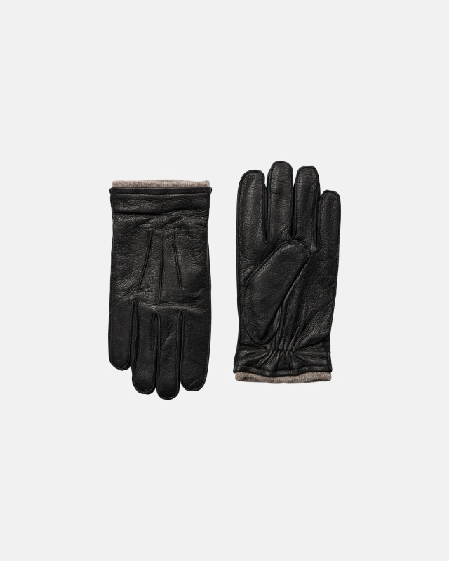 Philipsons Handsker | 100% ægte læder | Sort