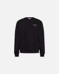 Sweatshirt crewneck "drake" | 100% bomuld | Sort m. print -Resteröds