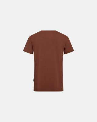 T-shirt o-neck, Bambusviskose, Brun
