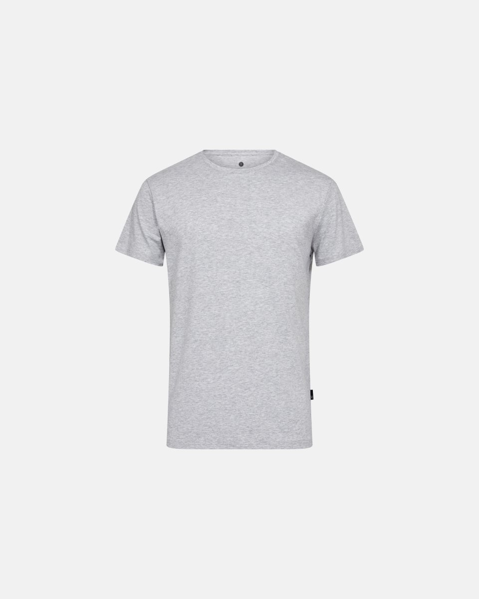 JBS of Denmark Men T-shirt O-neck | Bambusviskose | Lys grå melange - S