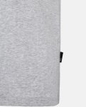 T-shirt O-neck, Bambusviskose, Lys grå melange