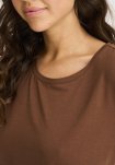 Big shirt |  Bambusviskose | Brun -JBS of Denmark Women