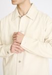 Armstrong overshirt, 100% Bomuld, Off white