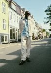 Armstrong overshirt, 100% Bomuld, Off white