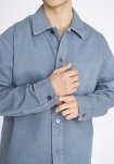 Overshirt 'armstrong' | 100% Bomuld | Blå -Resteröds