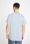 T-shirt, Bambusviskose, Blå stribet