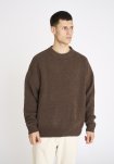 Pullover "nille" | Bomuld | Brun -Resteröds
