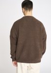 Pullover "nille" | Bomuld | Brun -Resteröds