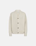 Cardigan "chen" | Bomuld | Off white -Resteröds