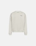 Sweatshirt crewneck "drake" | 100% bomuld | Off white m. print -Resteröds